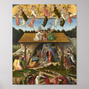 Póster La Natividad Mística De Sandro Botticelli