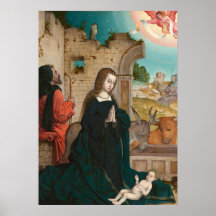 La Natividad - Poster Bella Artes Juan de Flandes