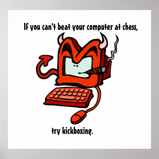 Póster La naturaleza de la computadora (Frente)