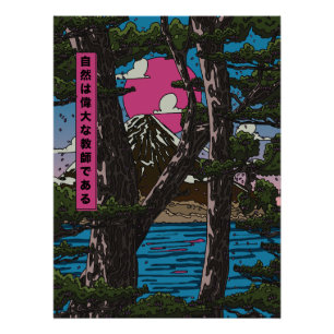 Póster La naturaleza es un gran profesor