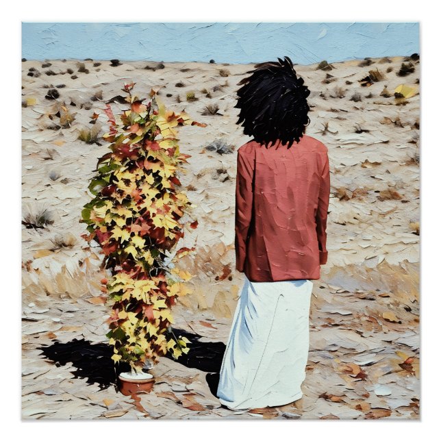 Póster La Naturaleza Se Encuentra Aislada (Anverso)