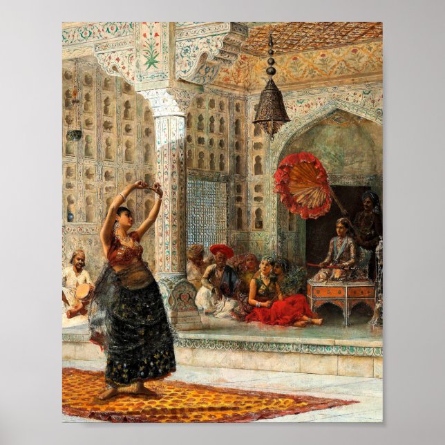 Póster La Nautch De Edwin Lord Weeks (Frente)