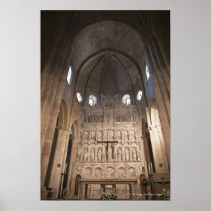 Póster La Nave Del Monasterio De Santa Maria De Poblet