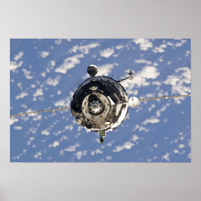 Póster La nave espacial Soyuz TMA-01M (Frente)