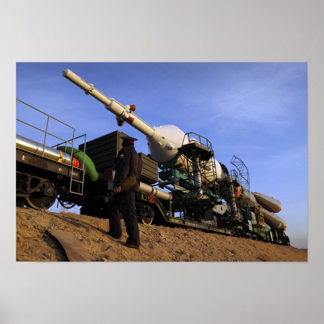 Póster La nave espacial Soyuz TMA-13 (Frente)