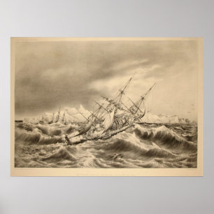 Póster La nave sacudida por la tempestad