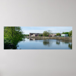 Póster La navegación Calder & Hebble, Wakefield