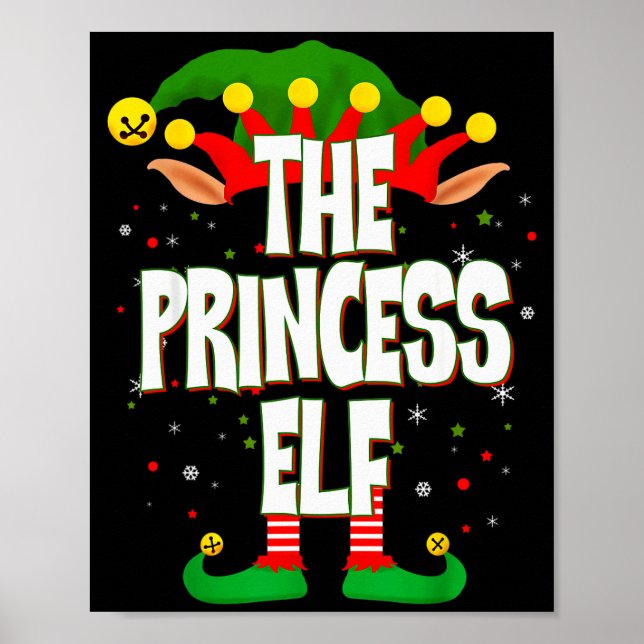 Póster La Navidad de la Princesa Elfa (Frente)