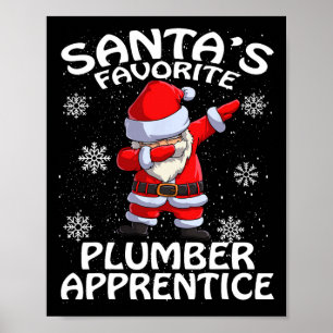 Póster La Navidad del aprendiz de fontanero favorito de S