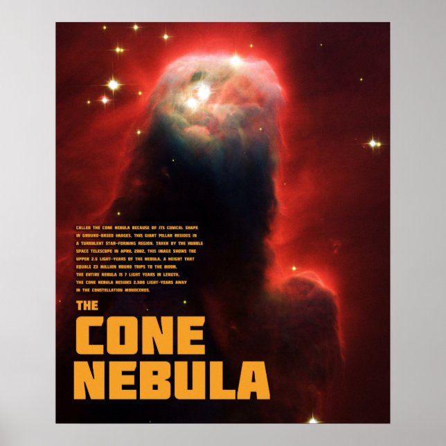 Póster La nebulosa de Cone (Frente)