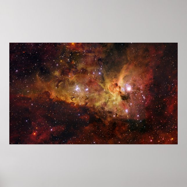 Póster La nebulosa de la carina (Frente)