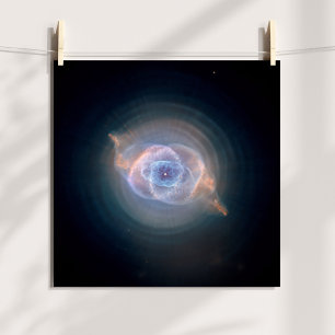 Póster La Nebulosa del Ojo de Gato 12x12