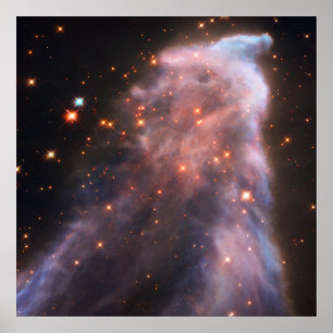 Póster La nebulosa fantasma - Imagen del telescopio espac