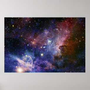 Póster La nebulosa NGC 3372 de Eta Carina de la nebulosa