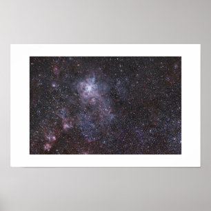 Póster La nebulosa Tarántula - Gran Nube de Magallanes