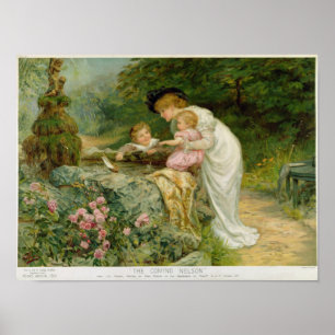 Póster La Nelson que viene, de las peras Annual, 1901