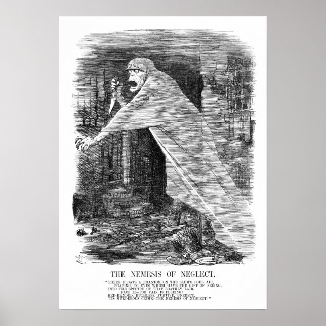 Póster La némesis de la negligencia - Jack the Ripper (Frente)