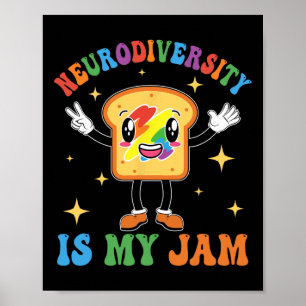 Póster La neurodiversidad es especial de sensibilización 