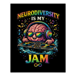 Póster La neurodiversidad es mi pasión