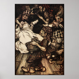 Póster La nevada y los enanos