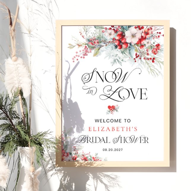 Póster La Nieve Enamorada La Floral Floral La Bienvenida  (Subido por el creador)