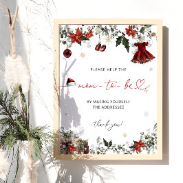 Póster La niña de Santa Bebé: Dirección de Baby Shower y 