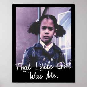 Póster La Niña Pequeña Era Yo En La Camisa Kamala Harris 