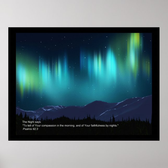 Póster La noche (Frente)