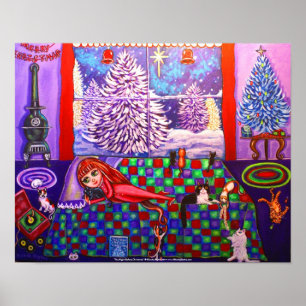 Póster La noche antes del Poster Navidades
