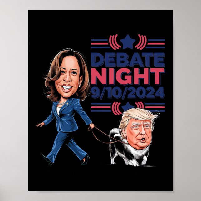 Póster La noche del debate muestra la divertida marcha de (Frente)