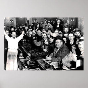Póster La noche en que terminó la prohibición