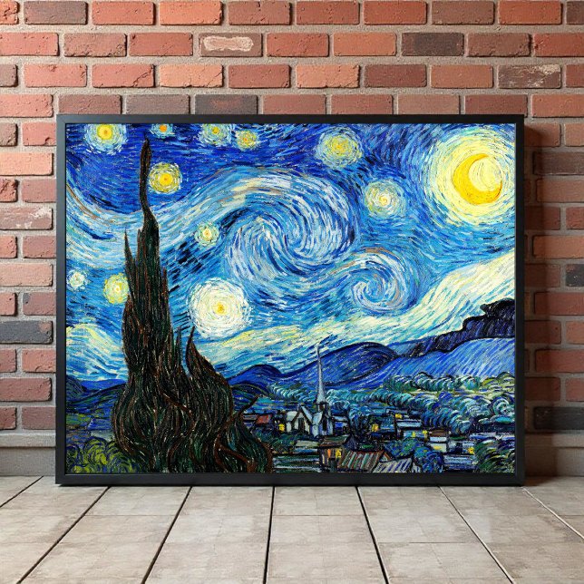 Póster La noche estrellada de Vincent Van Gogh (Subido por el creador)