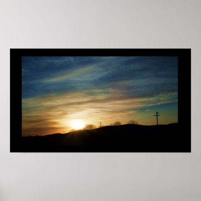 Póster LA NOCHE LLEGA poster (Frente)