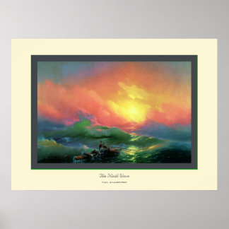 Póster La Novena Ola~ Ivan Aivazovsky