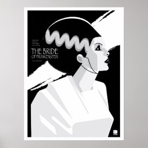 Póster La novia del poster Frankenstein