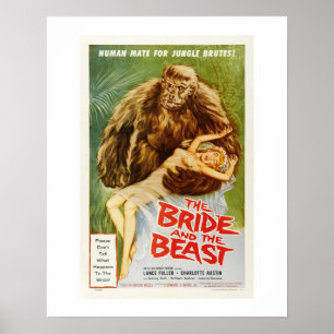 Póster La novia y la bestia