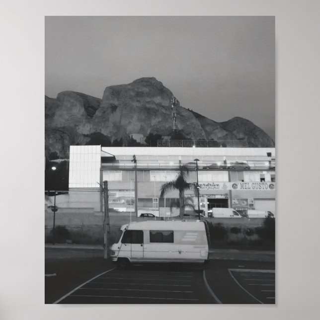 Póster La Nucia B&W (Frente)