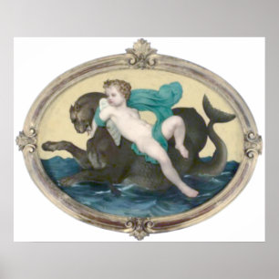 Póster La O.N.U Griffon de Bouguereau - de Putti Sur