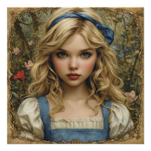Póster La Odisea de la Fantasía de Alicia: La Fantasía de