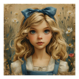 Póster La Odisea Soñadora de Alicia: Caprichos de Wonderl