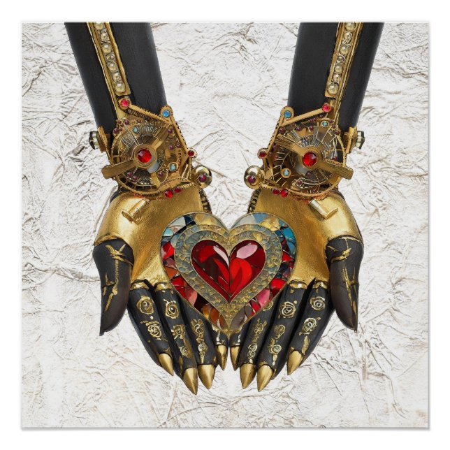 Póster La oferta - Corazón en manos (Anverso)