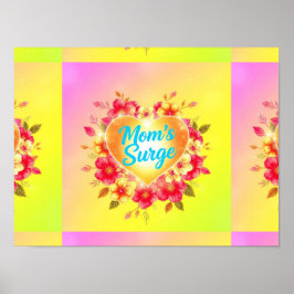 Póster La ola de amor eléctrico de mamá