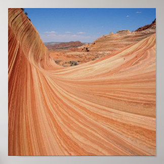 Póster la onda horizontal