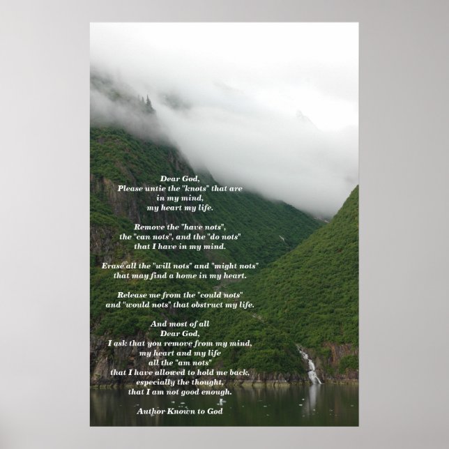 Póster La Oración de los Nudos Grande (Frente)