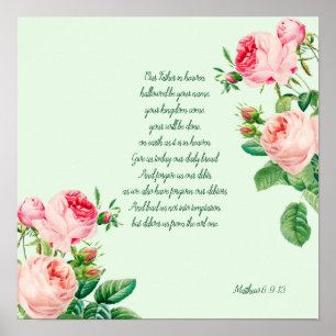 Póster La oración de los señores