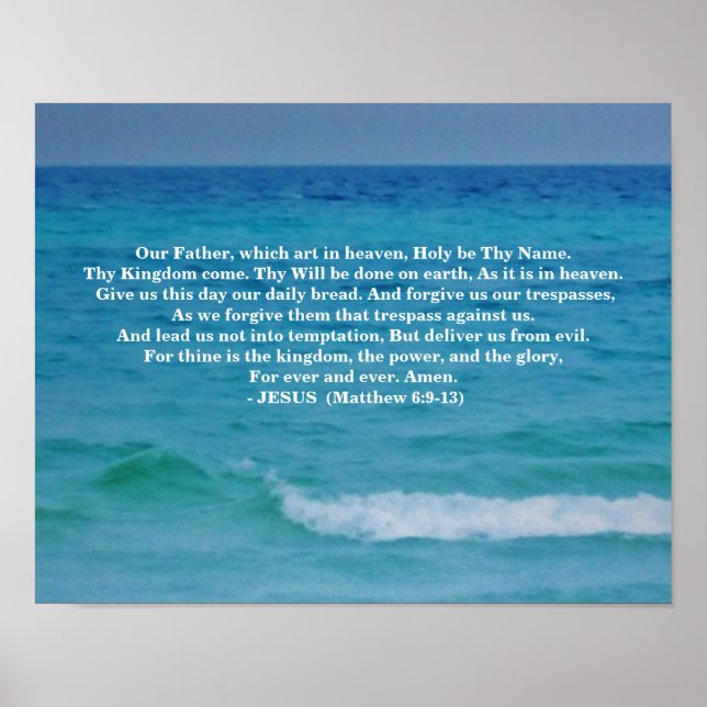 PÓSTER LA ORACIÓN DE LOS SERES (Frente)