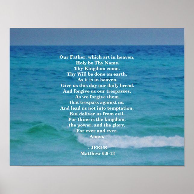 PÓSTER LA ORACIÓN DE LOS SERES (Frente)