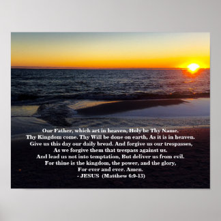 PÓSTER LA ORACIÓN DE LOS SERES