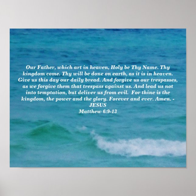 PÓSTER LA ORACIÓN DEL SEÑOR (Frente)