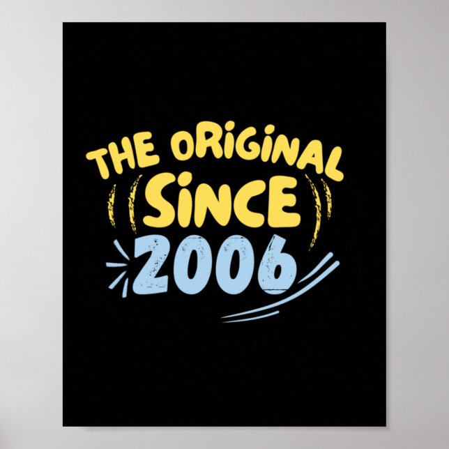 Póster La Original Desde 2006 Pegatina (Frente)